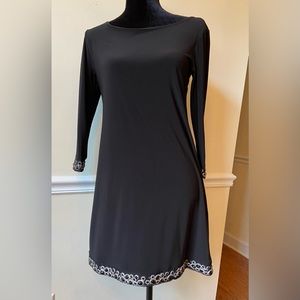 Embellished “little black dress”